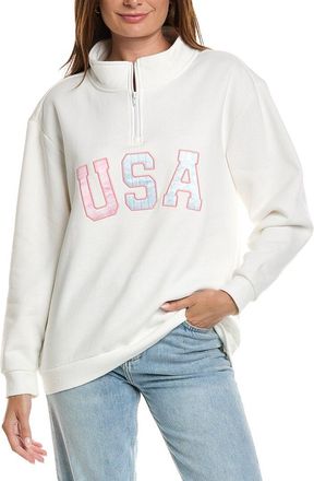 Vintage Havana Fleece Quarter Zip Pullover