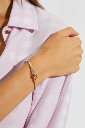 Kate Spade New York Brass Bracelet, Womens, Silver