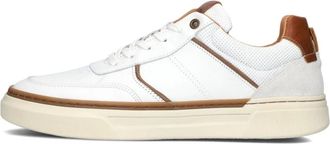 Mazzeltov Schoenen, Heren, Wit, 46 EU, Leer, Heren Rome Sneakers