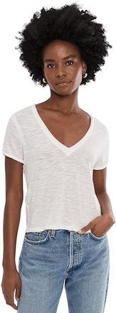 Free People We The Free Take 2 T-Shirts Womens Clothing Clean Ivory : LG (Womens 12-14), Cotton/Polyester