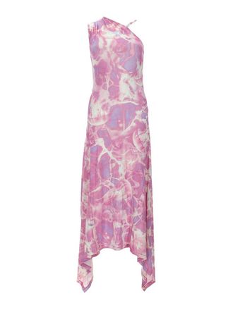 Versace Jeans Couture Long sleeveless dress with print