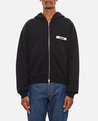 Jacquemus Zipped Cotton Sweatshirt