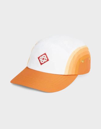 Casablanca Mens Patch 5 Panel Cap Yellow Gradient - White - Size: ONE size