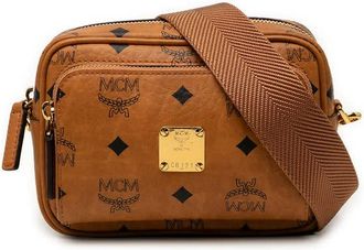 MCM Pre-owned MCM Extra Mini Visetos Coated Canvas Aren Crossbody Ladies K36YMBGXULEGF6EN