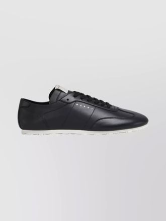 Marni leather low-top sneakers