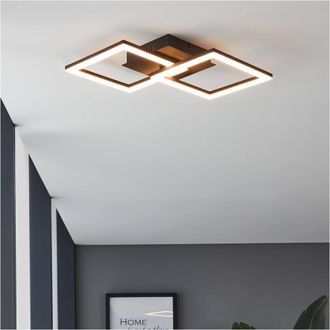Loops Stylish Black Pendant Light - Indoor Ceiling Fixture for Home Decor