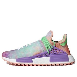 adidas x Pharrell NMD Chalk Coral Flash Green-Lab Purple AC7034