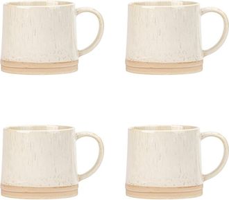 10 Strawberry Street Set Of 4 Rhea Mugs