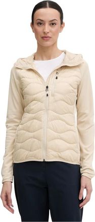 Peak Performance Helium Hybrid Down Hood Jacket - - Sport - Donna - Beige - XS