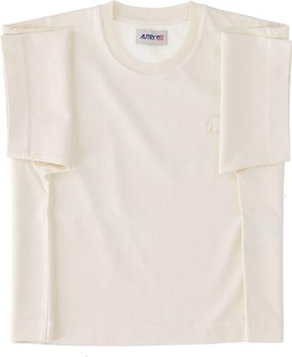 Autry Cropped Heavy Cotton Womens T-Shirt