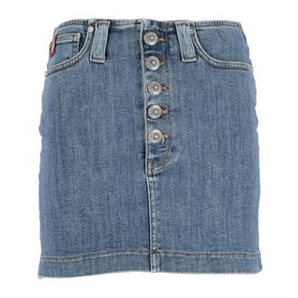 Dondup Minigonna in denim - - Skirts - Donna - Blu - W28