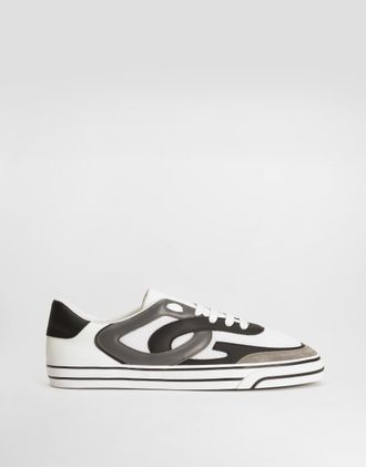 Dolce & Gabbana Dg Sailing Leather Sneakers - Man Sneakers Black 39.5