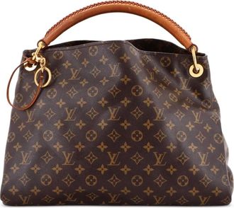 Louis Vuitton Artsy Handbag Monogram Canvas MM hobo bag - Bruin