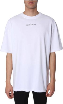 Ih Nom Uh Nit IH NOM UH Nit, Uomo, Top, Bianco, L, new