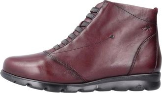 Fluchos Schoenen, Dames, Rood, 40 EU, Leer, Susan Enkellaars