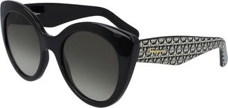Ferragamo SF 964S 003 Womens Sunglasses Black Size 54