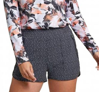 Tribal Four-Way Stretch Beach Short In Onyx