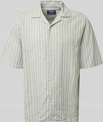 Mc Neal Regular Fit Freizeithemd aus Leinen-Baumwoll-Mix in Lind, Gr&ouml;&szlig;e XXXL