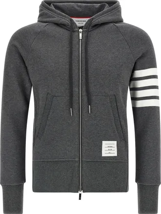 Thom Browne Gray Cotton Mens Sweatshirt