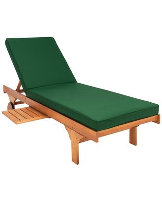 Safavieh Newport Lounge Chaise With Side Table