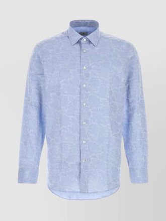 Etro jacquard cotton shirt