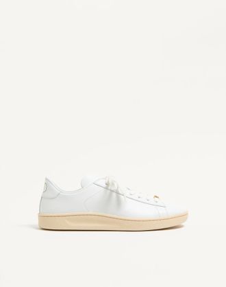 Valentino Garavani Sneaker Royco In Vitello Nappato Uomo BIANCO 39.5