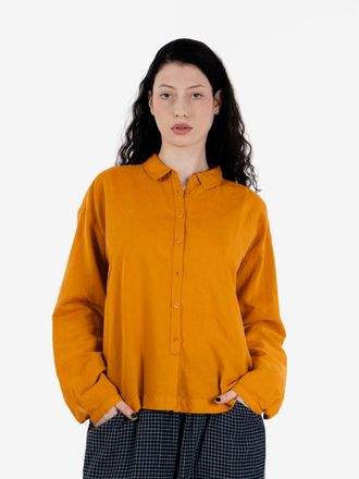 Ymc You Must Create Marianne shirt orange