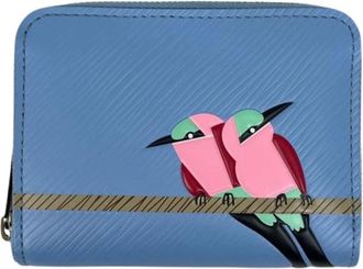 Louis Vuitton Pre-owned Wallets, female, Blue, Size: ONE SIZE Pre-owned Vintage Coin Purse