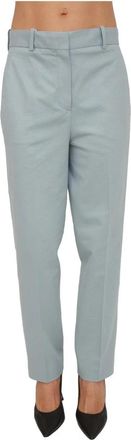 Circolo 1901 Pantalone Celeste - Dames - Straight fit broeken - Blauw - S - Katoen - Broeken