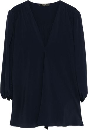 Seventy Blue V-Neck Blouse