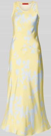 Max & Co. Flie&szlig;endes Etuikleid aus Satin Modell SUB in Hellblau, Gr&ouml;&szlig;e 32