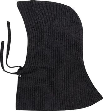 Pinko Kaptur - Dames - Hoeden - Grijs - ONE Size - Wol - Accessoires