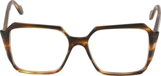 K&agrave;dor Tortoiseshell Lizzy Oversized Square Sunglasses