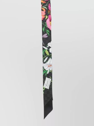 Gucci silk floral-print foulard