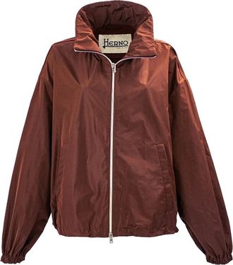 Herno Giubbotto - female - Herno - Light Jackets - Brown - XL - Jackets