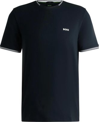 HUGO BOSS Hombre, Camisetas, Azul, Talla: S