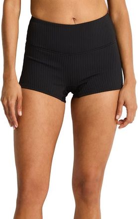 Sea Level Australia Surf Swim Shorts in Black at Nordstrom, Size 12