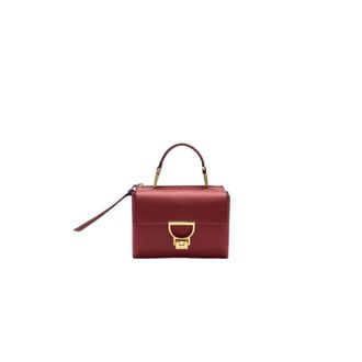 Coccinelle Arlettis Handtas - Dames - Handtassen - Rood - ONE Size - Leer - Tassen
