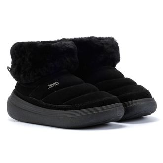 Flower Mountain Fami Mid Suede WoMens Black Boots - Size EU/IT 39