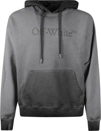 Off-white Black Printed Logo Hoodie