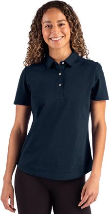 Cutter & Buck Advantage Refresh Epic Confidence Recycled Womens Tri-Blend Pique Polo