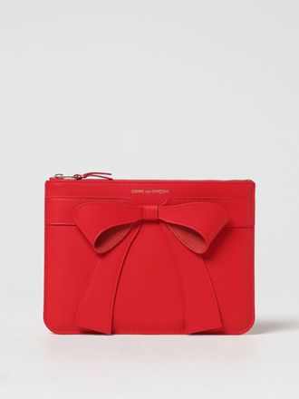 Comme Des Gar&ccedil;ons Portafoglio Bow Comme Des Gar&ccedil;ons Wallet in pelle