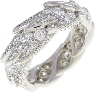 Tiffany & Co. Platinum Platinum 950 Band Ring (Pre-Owned)