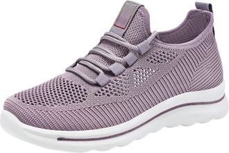 Generic Womens Wide Fit Running Shoes Womens Lightweight Plantar Fasciitis Trainers Womens Casual Shoes Spring Summer And Autumn Sports Breathable Mesh Comfor