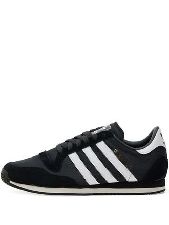 adidas Galaxy OG 3-Stripes suede sneakers - men - Fabric/Leather/Fabric/Rubber - 5.5 - Black