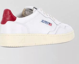 Autry leather lace-up sneakers