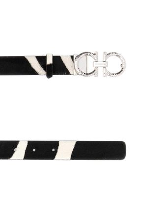 Ferragamo 230476790097 Bianconero Cinture Belt