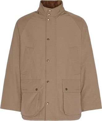 Barbour Oversized Casual Bedale Tan Jas - Heren - Zomerjassen - Bruin - L - Katoen - Jassen