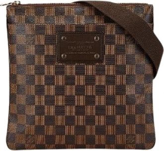 Louis Vuitton Pre-owned Vintage Cross Body Bag - Dames - Vintage Schoudertas - Bruin - ONE Size - Vintage