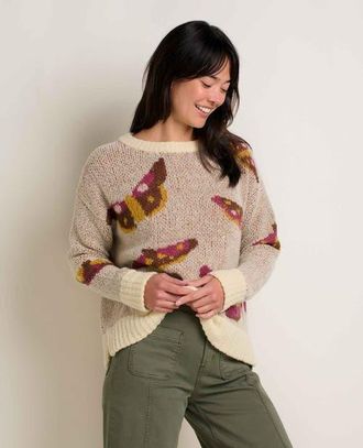 Toad & Co Cotati Dolman Sweater in Barley Moths at Nordstrom, Size X-Large